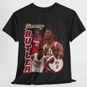 Jimmy Butler Miami 22 T Shirt Unisex Heavy Cotton Tee
